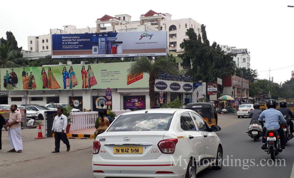 Hoardings at Vadapalani Opposite Forum Mall in Chennai, Best outdoor advertising company Chennai